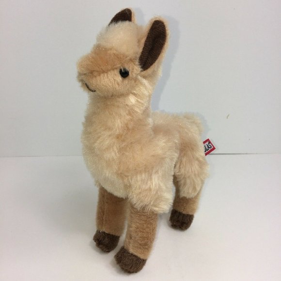 Douglas Plush Golden Llama Jasper 1525 Stuffed Animal 2017 Tan Brown 8" Cuddle - Picture 12 of 12